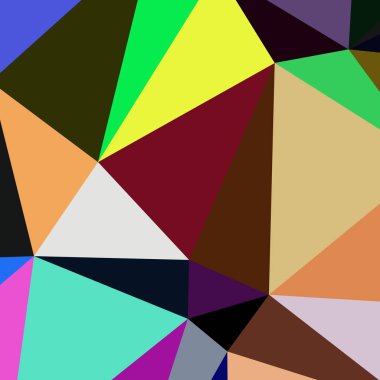 Arka plan çok renkli geometrik poligonal.