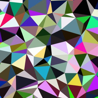 Arka plan çok renkli geometrik poligonal.