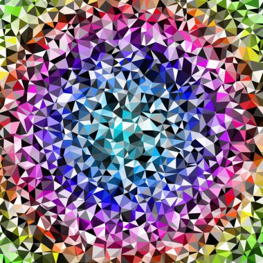 Arka plan çok renkli geometrik poligonal.