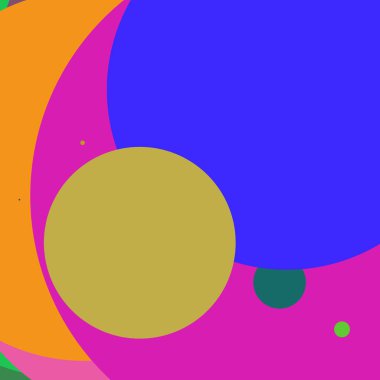 Daire geometrik şaşırtıcı arka plan çok renkli desen.