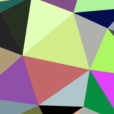 Arka plan çok renkli geometrik poligonal.