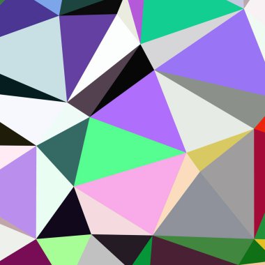 Arka plan çok renkli geometrik poligonal.