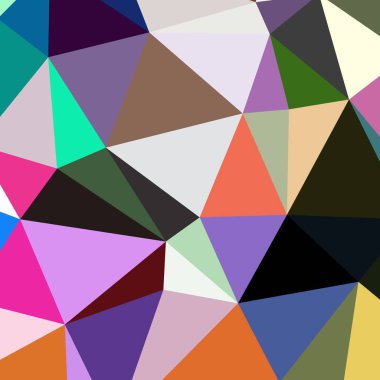 Arka plan çok renkli geometrik poligonal.