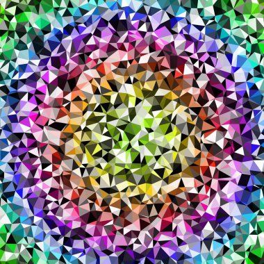 Arka plan çok renkli geometrik poligonal.