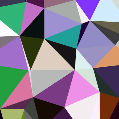 Arka plan çok renkli geometrik poligonal.