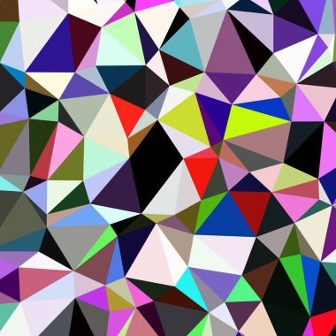 Arka plan çok renkli geometrik poligonal.