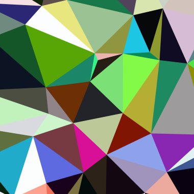 Arka plan çok renkli geometrik poligonal.