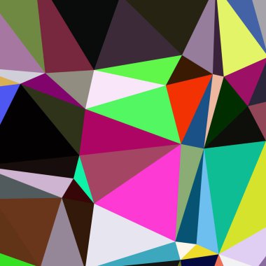 Arka plan çok renkli geometrik poligonal.