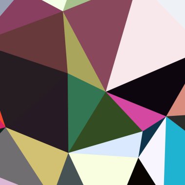 Arka plan çok renkli geometrik poligonal.