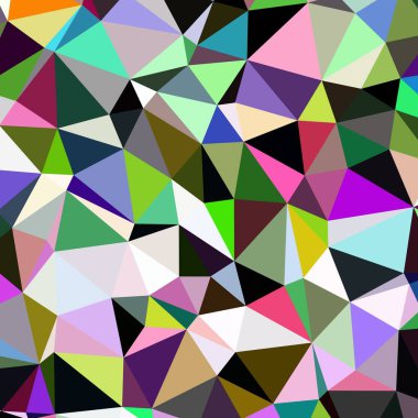 Arka plan çok renkli geometrik poligonal.