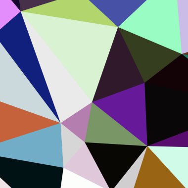 Arka plan poligonal sorunsuz üçgen renk desen.