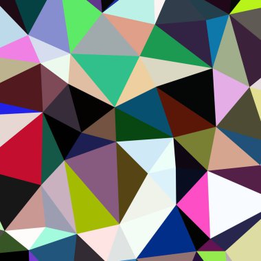 Arka plan çok renkli geometrik poligonal.