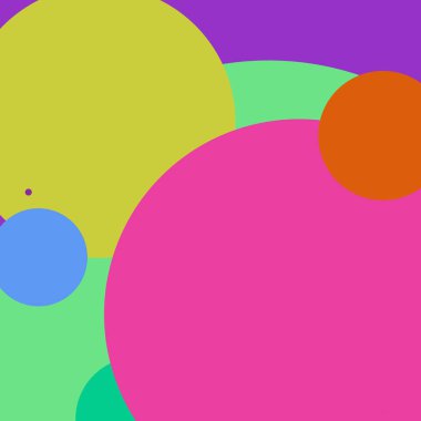 Daire geometrik güzel arka plan çok renkli desen.