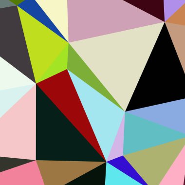 Arka plan çok renkli geometrik poligonal.