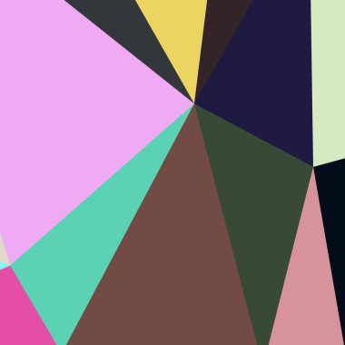 Arka plan çok renkli geometrik poligonal.