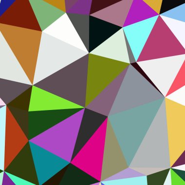 Arka plan çok renkli geometrik poligonal.