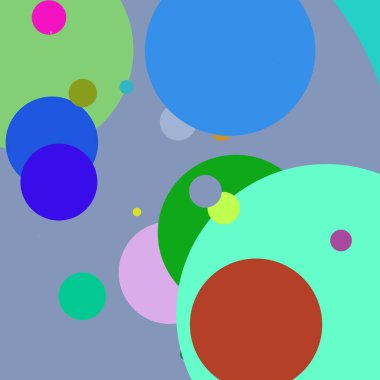 Daire geometrik şaşırtıcı arka plan çok renkli desen.