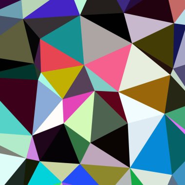 Arka plan çok renkli geometrik poligonal.