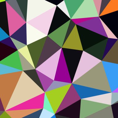 Arka plan çok renkli geometrik poligonal.