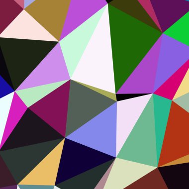 Arka plan çok renkli geometrik poligonal.