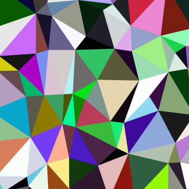 Arka plan çok renkli geometrik poligonal.