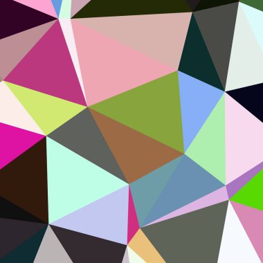 Arka plan çok renkli geometrik poligonal.