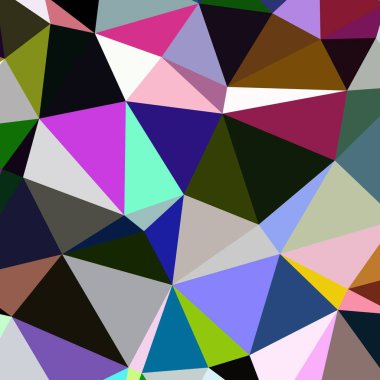 Arka plan çok renkli geometrik poligonal.