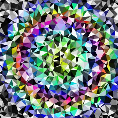 Arka plan çok renkli geometrik poligonal.