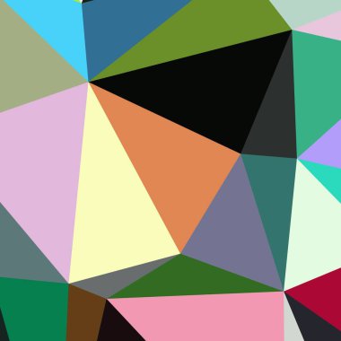 Arka plan çok renkli geometrik poligonal.