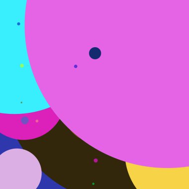 Daire geometrik güzel arka plan çok renkli desen.