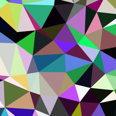 Arka plan çok renkli geometrik poligonal.