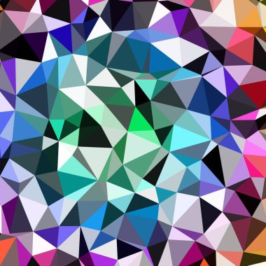 Arka plan çok renkli geometrik poligonal.