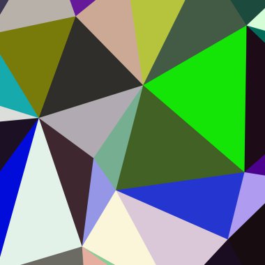 Arka plan çok renkli geometrik poligonal.