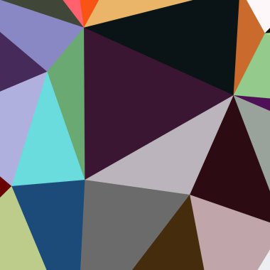 Arka plan çok renkli geometrik poligonal.