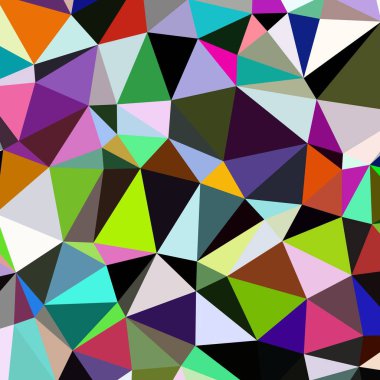 Arka plan çok renkli geometrik poligonal.