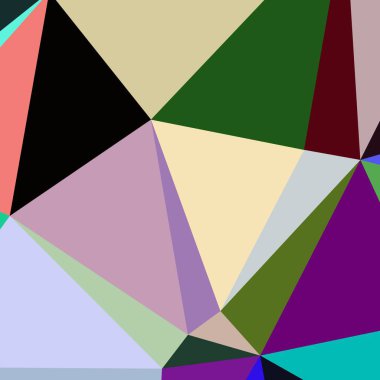 Arka plan çok renkli geometrik poligonal.