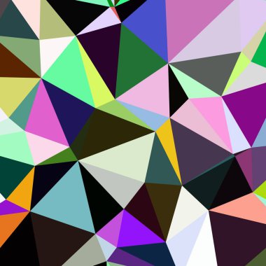 Arka plan çok renkli geometrik poligonal.