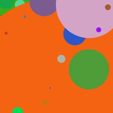 Daire geometrik yeni arka plan çok renkli desen.