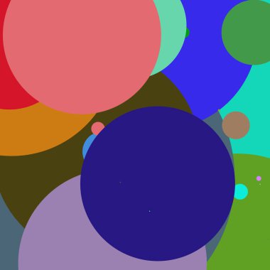 Daire geometrik yeni arka plan çok renkli desen.