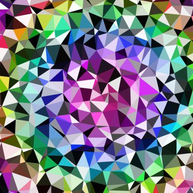 Harika geomeric soyut poligonal mozaik. Üçgen düşük poli arka plan. Çokgenler ile soyut geometrik arka plan. Bir üçgen oluşur origami tarzı desen