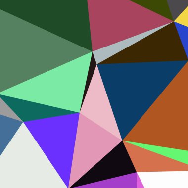 Arka plan çok renkli geometrik poligonal.