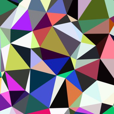 Arka plan çok renkli geometrik poligonal.