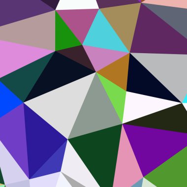 Arka plan çok renkli geometrik poligonal.