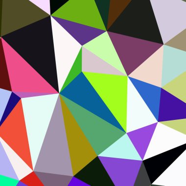 Arka plan çok renkli geometrik poligonal.