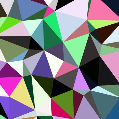 Arka plan çok renkli geometrik poligonal.