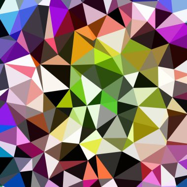 Arka plan çok renkli geometrik poligonal.