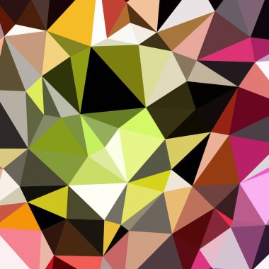 Harika geomeric soyut poligonal mozaik. Üçgen düşük poli arka plan. Çokgenler ile soyut geometrik arka plan. Bir üçgen oluşur origami tarzı desen