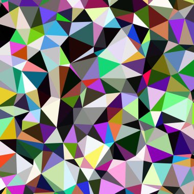 Arka plan çok renkli geometrik poligonal.