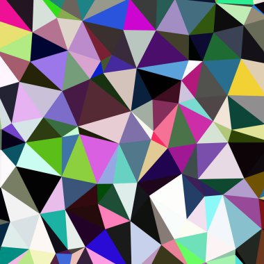 Arka plan çok renkli geometrik poligonal.