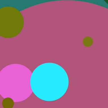 Daire geometrik güzel arka plan çok renkli desen.